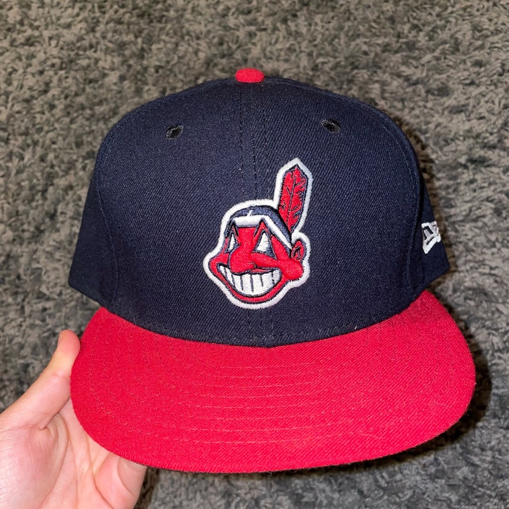 New Era Cleveland Indians fitted baseball hat